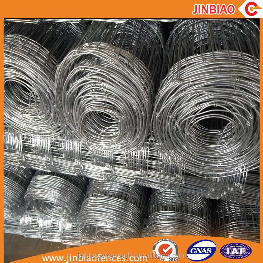 Galvanized wire mesh rolls cattle fence/ sheep fence, field fence for sale