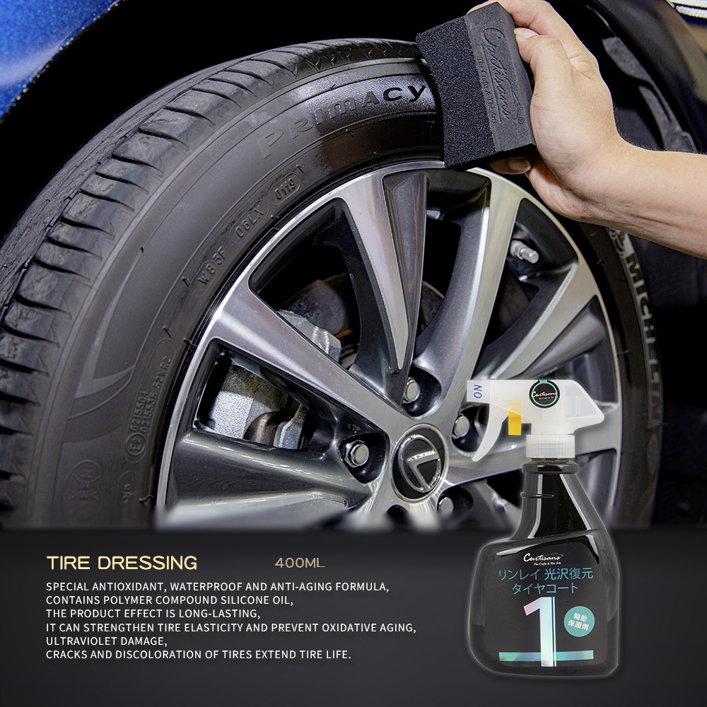 400ML Tire Dressing Premium Quality Auto detailing Car Detailing Equipment