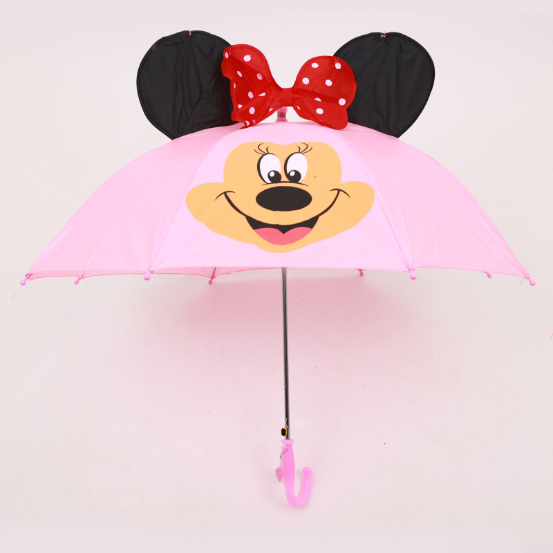 Stitch kids Umbrella Manual Cartoon Umbrella Long Handle Cute Children's Umbrella