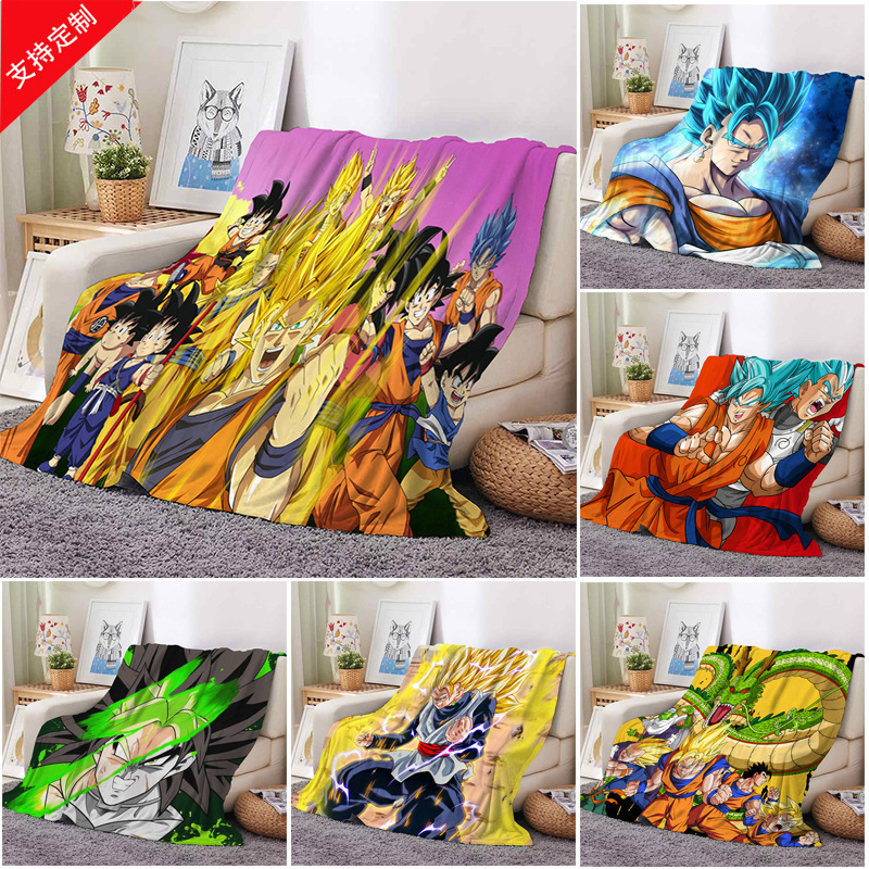 Dragon Flannel Blanket Napping Blanket Air Conditioning soft Blanket