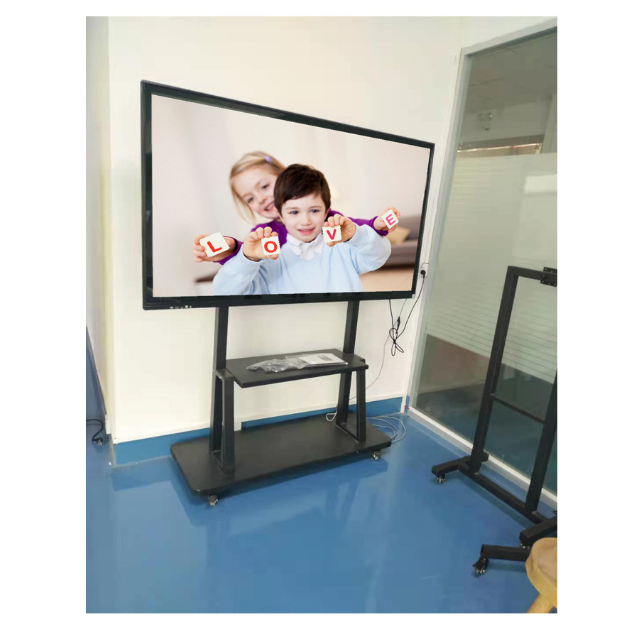 led panel display tv digital smart board interactive for school education