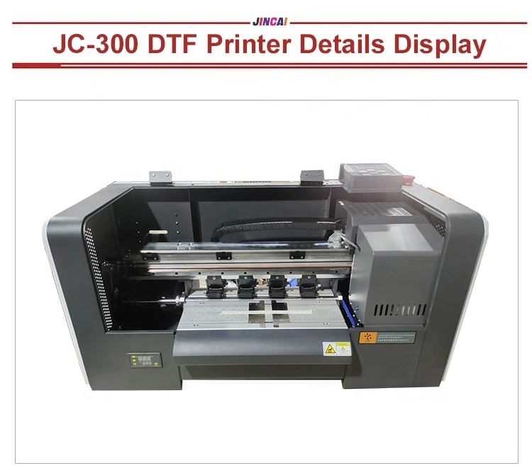 Zhucai New 30cm DTF Printer Pro Direct to Film Printer PET DTF Printer Cloth Printing Machine