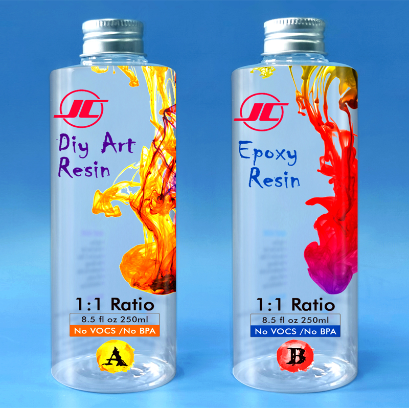 9oz Resin Crystal Clear 2 Quart Resin Kit Food Safe Epoxy for Casting Resin, Art Resin,  1:1 Ratio