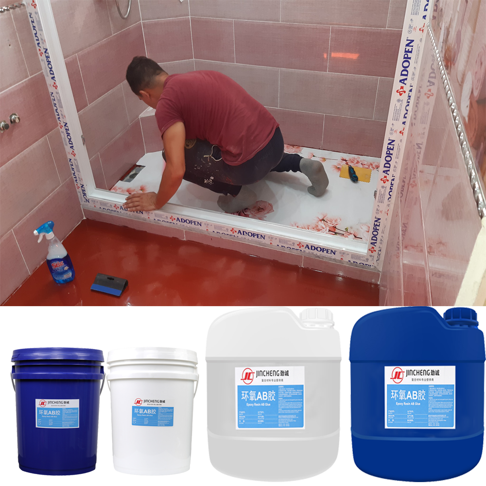 Primer Crack Filler And Metallic Epoxy Resin For Bathroom,Home,Hotel