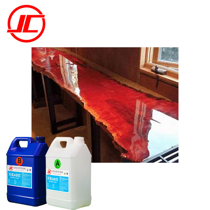 Clear Epoxy Wood Harvest Table Coating DIY Dining Table