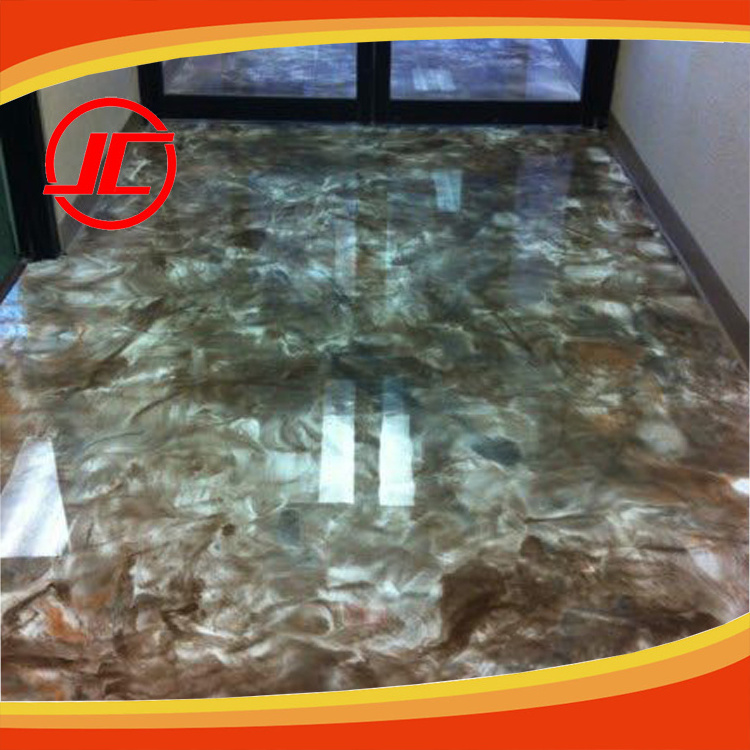 Creative DIY Crystal 3D & Metallic Epoxy Floor Coating with Color Liquid Pigments Professional Manufacturer