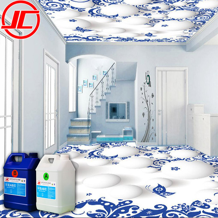 price liquid epoxy floor coating resina epoxi 3d flooring epoxy resin floor harden paint