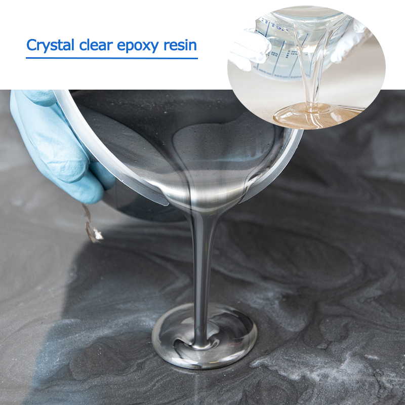 Metallic Clear Epoxy Resin Color Pigment Liquid Epoxy Resin for Epoxy Metallic Floor/Powder Coating