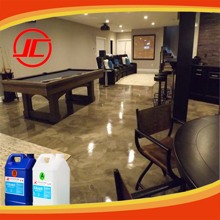 Epoxy Floor Coating for Basement Rock Solid Garage 20kgs Resin Epoxy Liquid Pearl Epoxy Floor Coating Epoxy Resin for Floor 3d