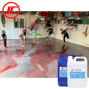 Creative DIY Scratch-resistant Color Pigments Paste Liquid Epoxy AB Glue for Tables