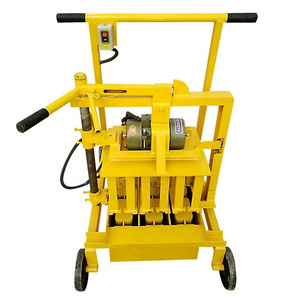 Small egg laying concrete block making machine