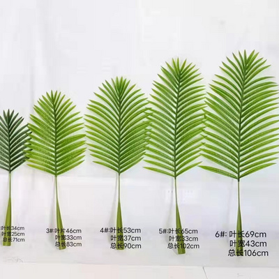 artificial palm tree areca palm tree leaves decoration palm artificial plants