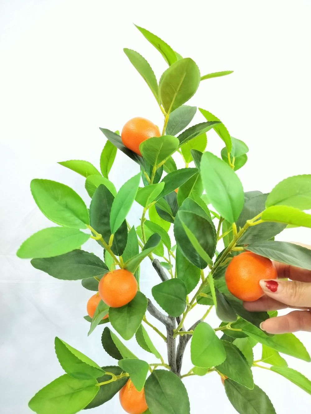 high quality artificial plants of landscape products simulation orange tree 75 cm 102 leaves 9 fruits