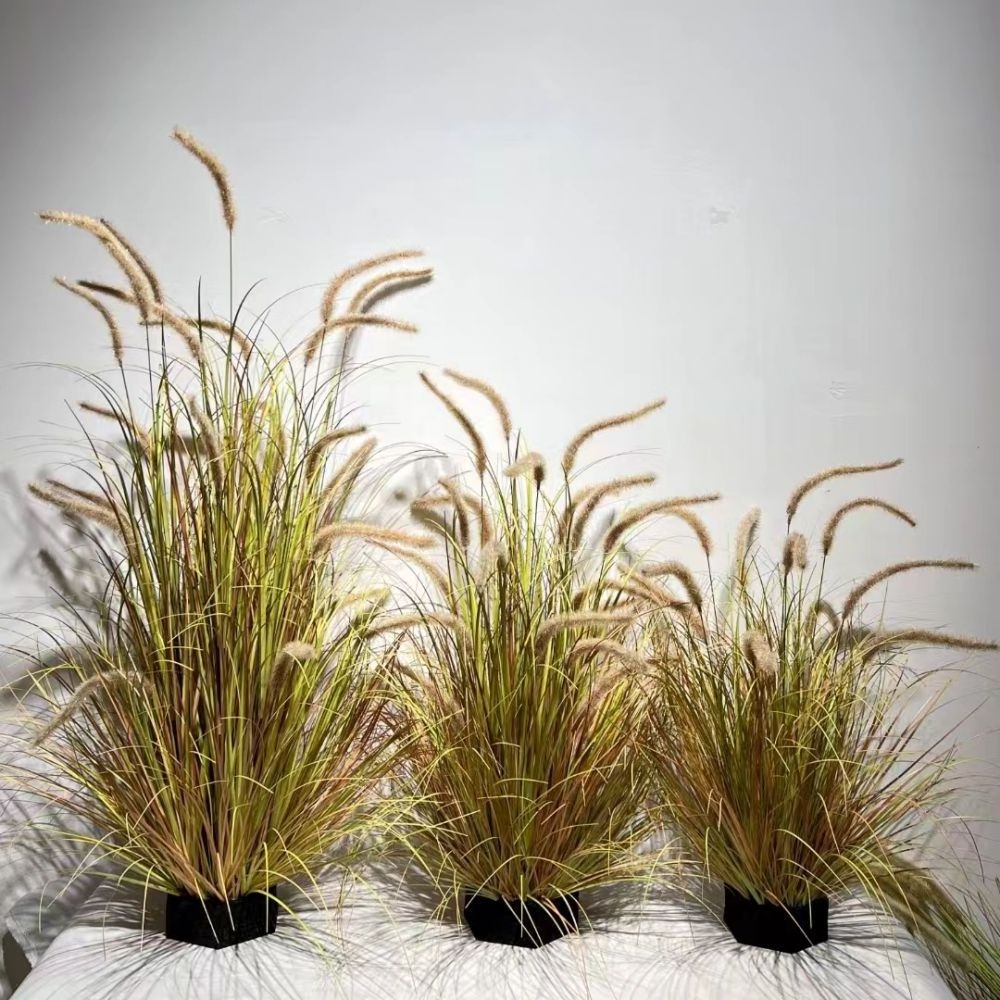 new design artificial onion grass of 70 cm indoor hotel or office buildings garden parks using items