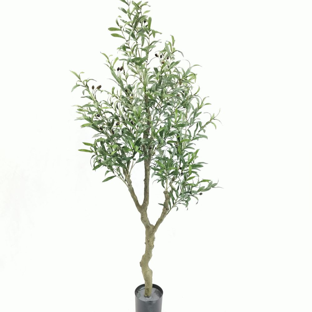 high quality artificial plants of landscape products simulation olive tree of  190cm with 480 leaves and 40 fruits