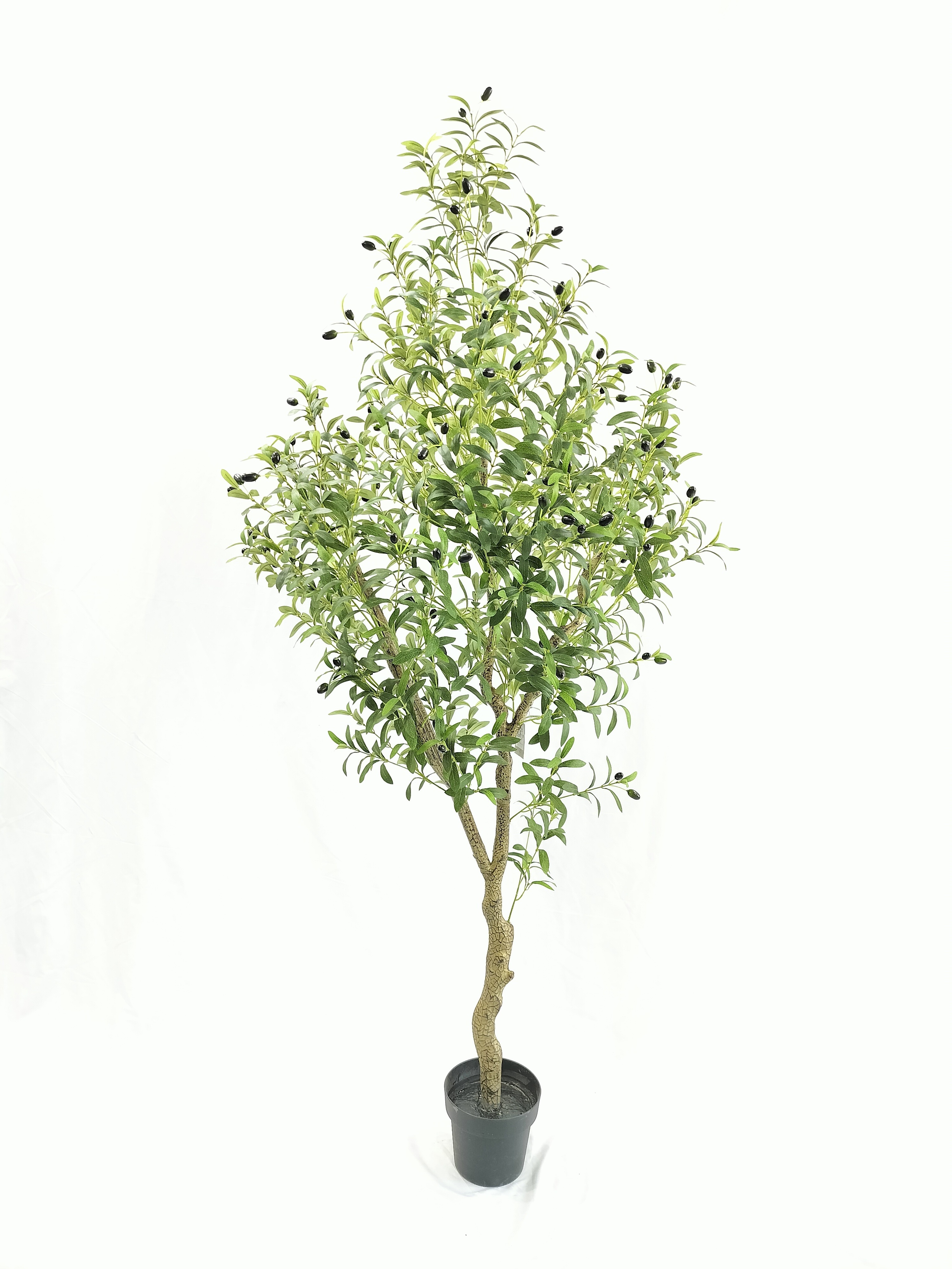 high quality artificial plants of landscape products simulation olive tree of  190cm with 480 leaves and 40 fruits