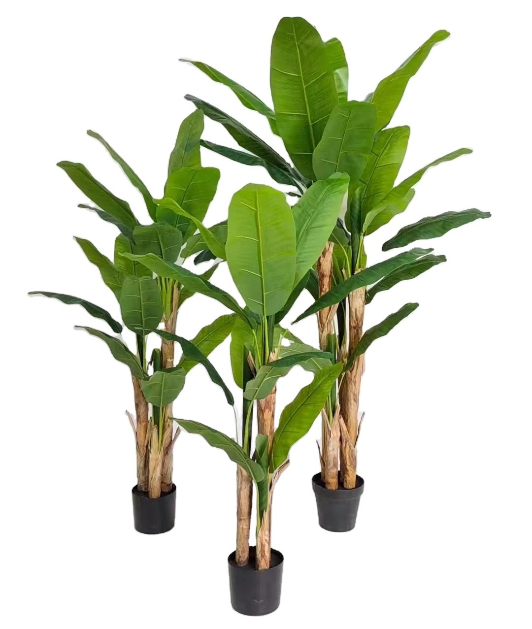 artificial banana tree potted for hotel or wedding or restaurant or tourist attraction