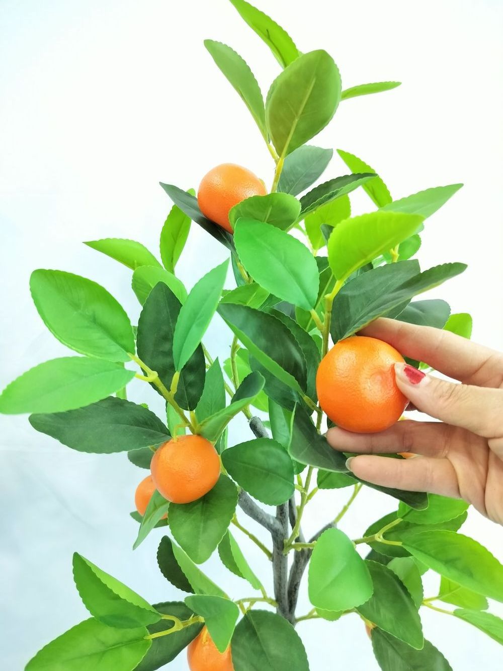 high quality artificial plants of landscape products simulation orange tree 75 cm 102 leaves 9 fruits