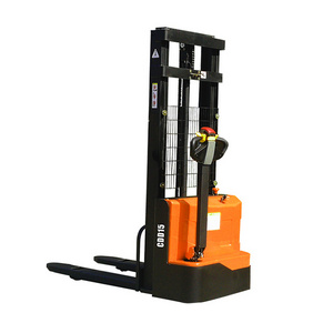 1.5 Ton Electric Pallet Stacker CDD12/15 Stand-Up Forklift Good Condition for Manufacturing Plants Made in China