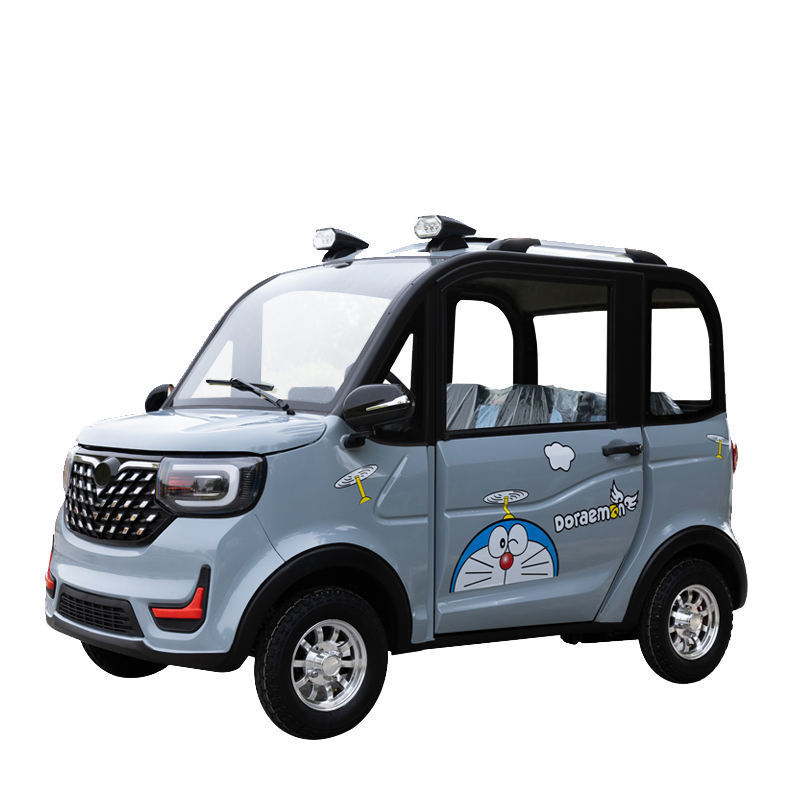 New Energy Vehicle Multi Purpose Small Moped Cheap Electric Cars Camera Light Sedan Leather 4 Wheel Electric Car Single Mini Car