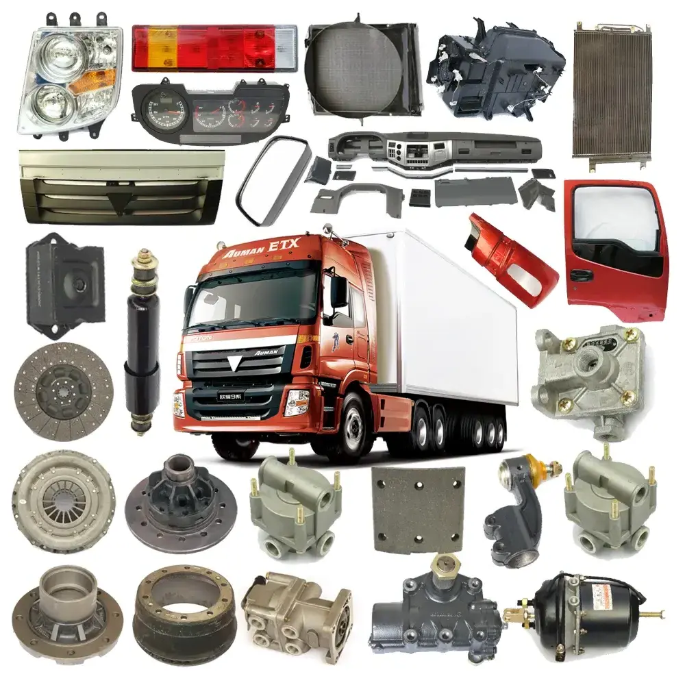 All Foton cummins auto Spare Parts Auman aumark etc Series Engine Chassis Cab braking systems Electrical cummins Spare Parts