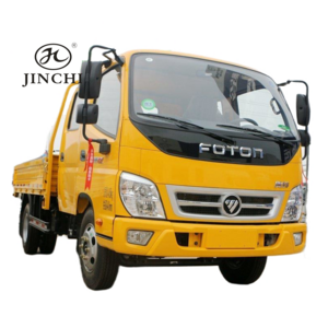 Brand Foton OLLIN TX 4X2 160HP Used Cargo Truck Diesel Engine Van Hand Truck 139kw Lorry kia bongo 3 truck