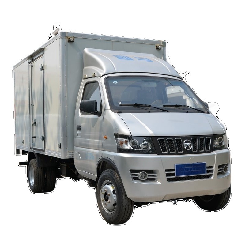 KAMA Mini van box truck 1T loading FOTON small 4x2 gasoline van cargo truck factory