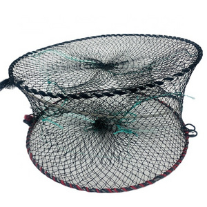 Chinese supplier lobster traps fishing cage wire bottom fish trap net