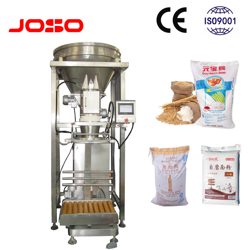 Semi-auto Fine Cashew Nut Almond Maize Wheat Flour 5-50kg Powder Packaging Machine