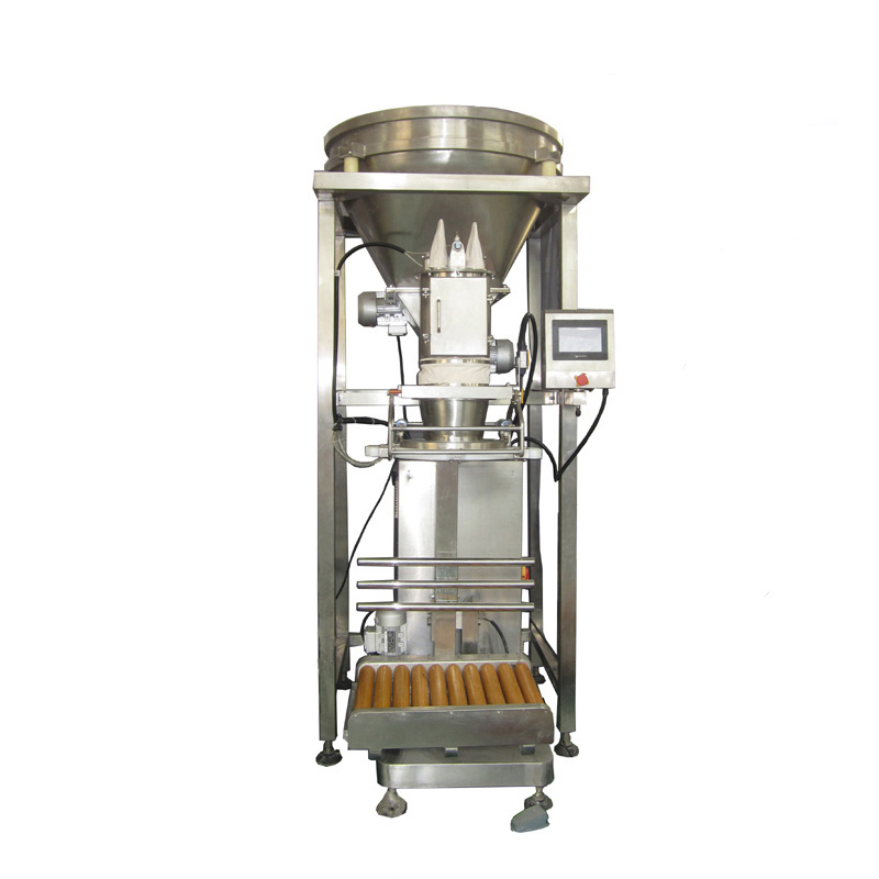 Semi-auto Fine Cashew Nut Almond Maize Wheat Flour 5-50kg Powder Packaging Machine