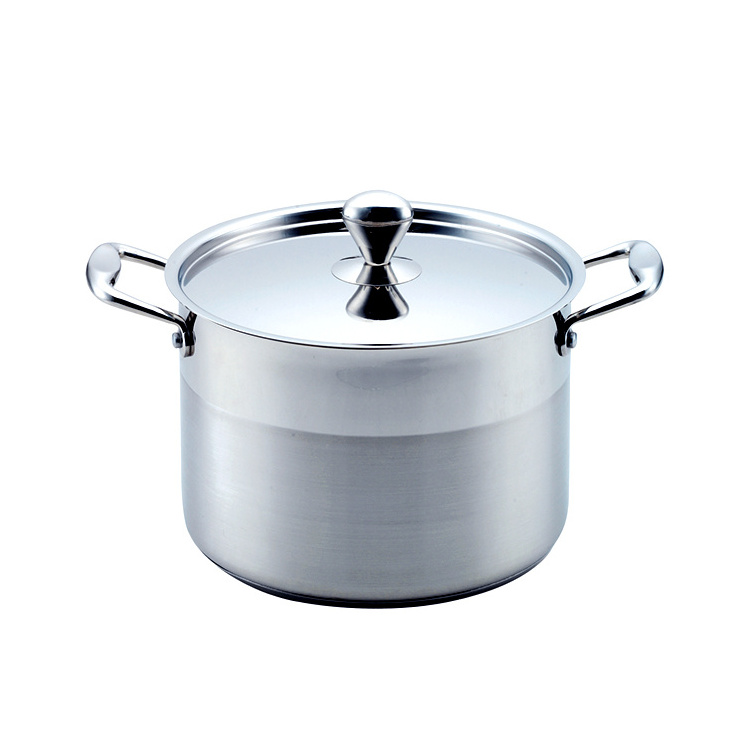 China Manufacturer Restaurant Bar Kitchen Cookware Sets Stainless Steel Clay Pasta Cooking Pot