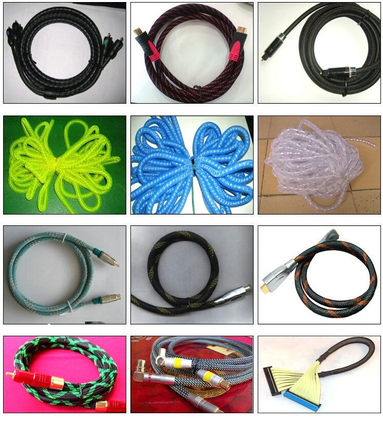 cable nylon expandable braided sleeving for cable