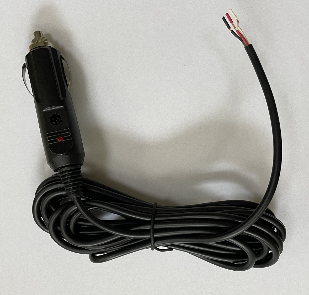 12v-24v Car Charger Auto Power Supply Cable Cigarette Lighter Male Plug Lighter Power Cable