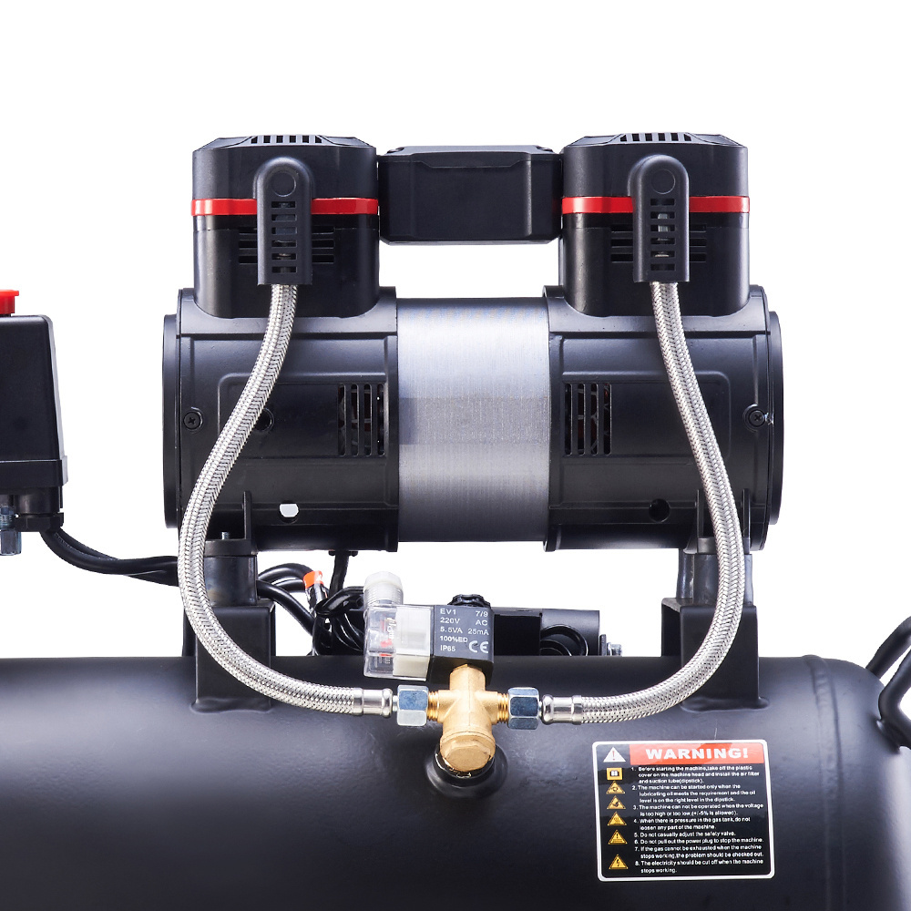 Guangda company best price dental oil free silence air compressor