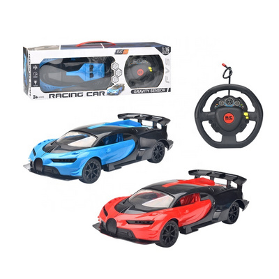 Wholesale Juguete Carros A Control Remoto Coches 4CH Racing Car Toys 1/16 Rc Car With Steering Wheel