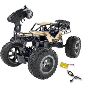 Big Size RC Rock Crawler Metal Monster Truck 1:10 4WD Amphibious Off Road Car