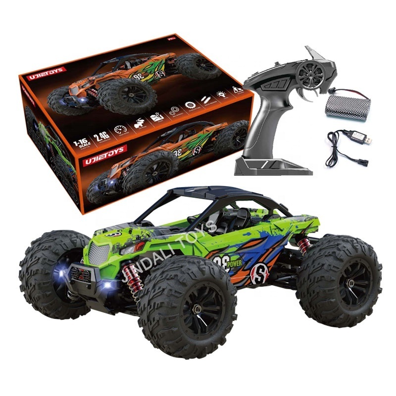 Carros A Control Remoto 2.4ghz RTR Remote Control Cross Country Car Toy 1:16 4wd High Speed Rc Car