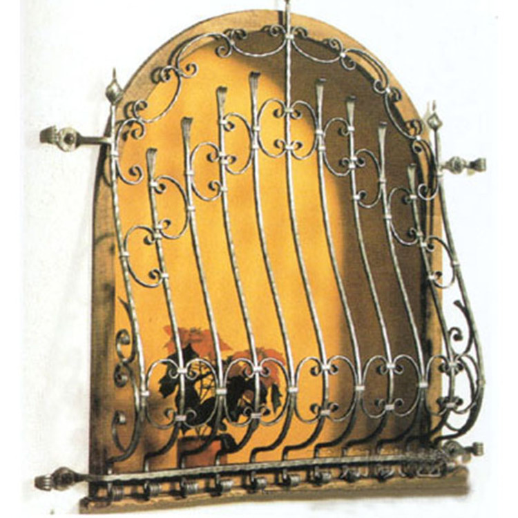 China year Hot Sale safety wrought iron  grill window designs