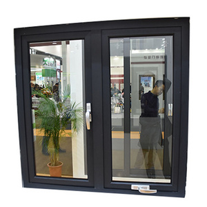 China factory low price aluminium casement window and doors swing windows