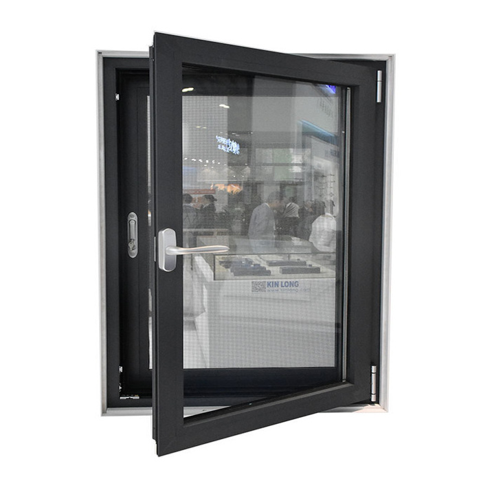 China factory low price aluminium casement window and doors swing windows