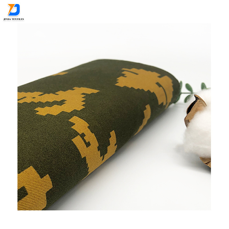 Jinda good quality outdoor uniform jacket desert stain pattern repellent ripstop twill camouflage security camouflage uniform