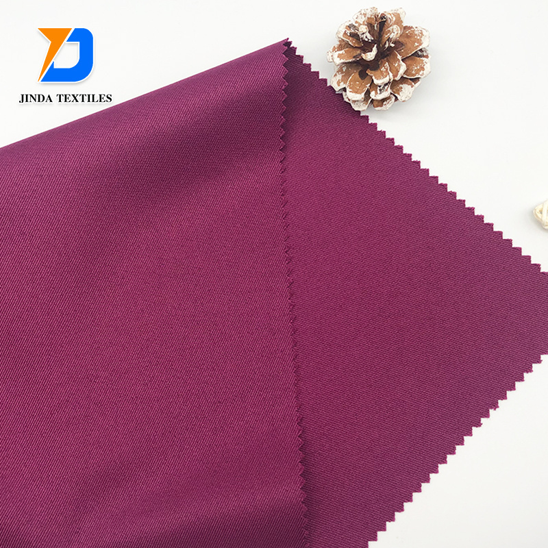 Jinda china spandexTC 65/35 polyester cotton drill  TR 65%  polyester 35% cotton poplin plain fabric