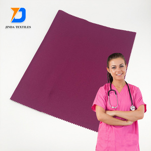 Jinda china spandexTC 65/35 polyester cotton drill  TR 65%  polyester 35% cotton poplin plain fabric