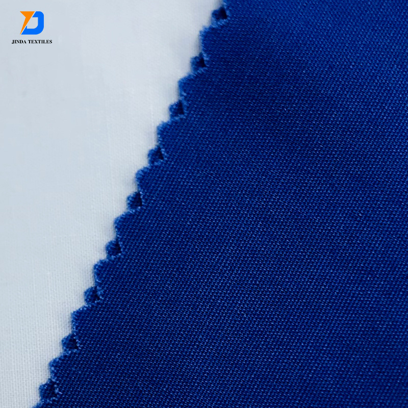 Jinda  high quality Twill Fabric roll twill  algodon  65/35 Fabric 65 Polyester 35 Cotton Workwear Uniform