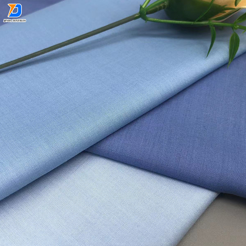 jinda 100% POLYESTER PEACHED ANTI-STATIC TWILL  WORKWEAR USING IN OUTDOOR OF WORK CLOTHS TWILL WORKWEAR FABRIC