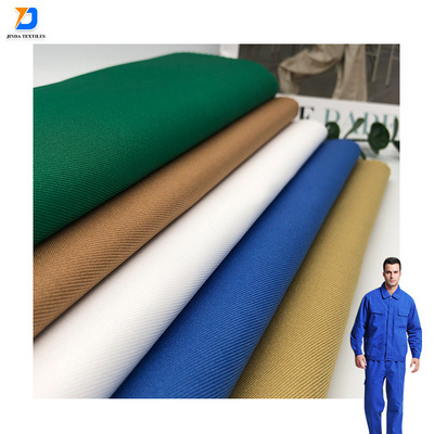 Jinda Textiles 100% Polyester gabardine and mini matt fabric twill textile fabrics for apron and restaurant waiter uniforms