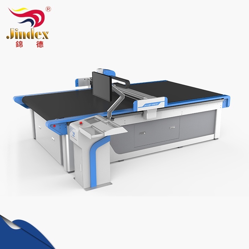 Jindex AI CNC knife cutting machine Fabric Textile Cutting Machine