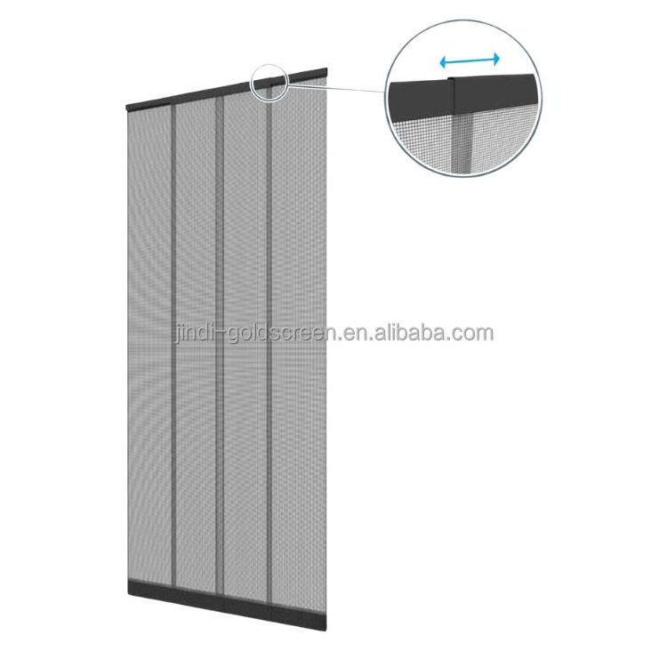 JINDI mosquito net mesh curtain easy to install mosquito screen door net curtain