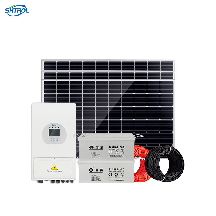 8000w Solar Panel Kit Power Generator 8kw Off Grid home commercial use industrial Solar Energy Systems