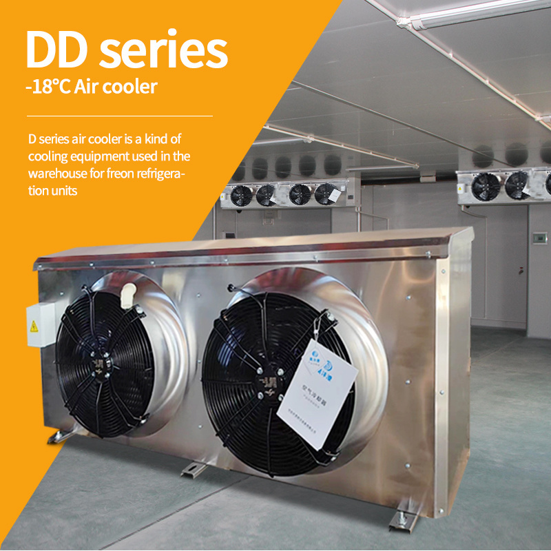 Air Cooler Air Cooled Fan Evaporator For Walk In Chiller Room Freezer Room